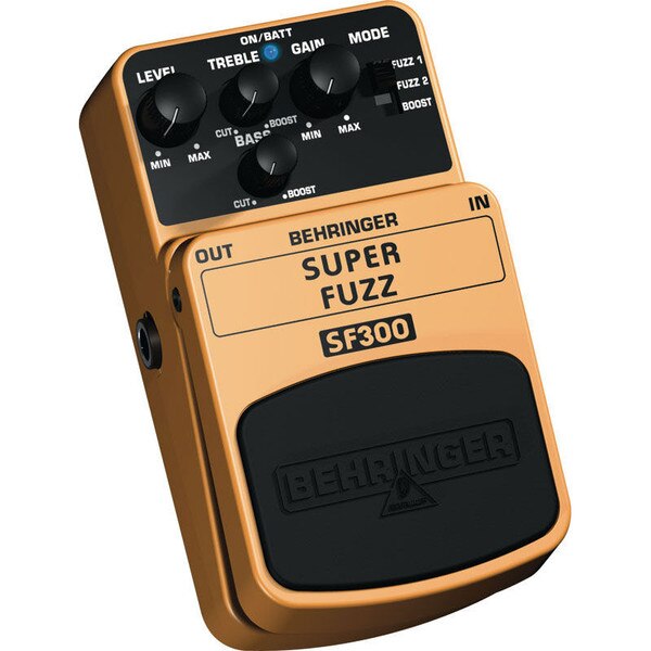 Behringer SF300 Super Fuzz Distortion 3Mode Effects Pedal